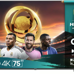 Hisense Q6Q 75 Inch QLED VIDAA Smart LED TV