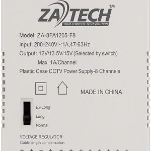 Securnix 8 Channels CCTV Power Supply Unit