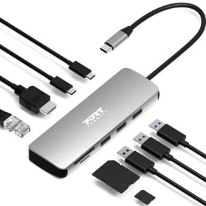 Port USB C Mobile Docking Station 9 Peripheral Ports