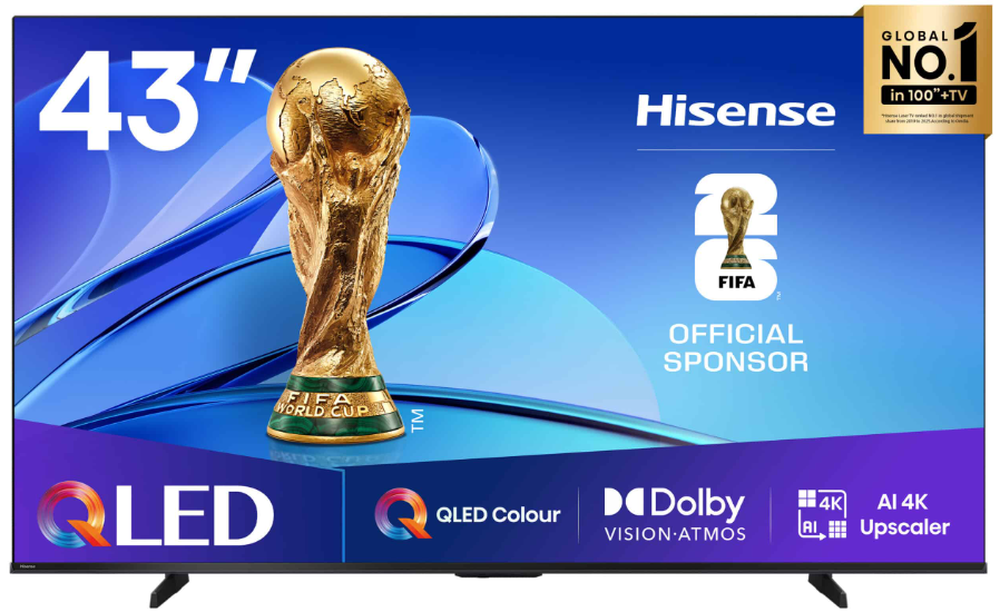 Hisense 43 Inch E7Q QLED 4K Smart TV