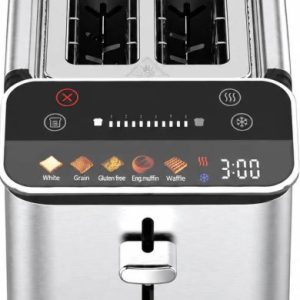 Feelive 2 Slice Stainless Steel Digital Smart Toaster