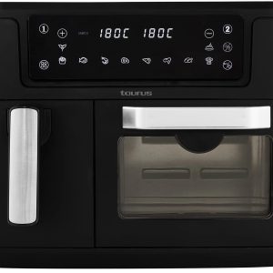 Air Fryer Dual Zone Digital Non-Stick Black 9.5L 2400W Duo